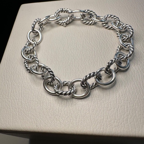 David Yurman Oval Link Bracelet - Picture 1 of 6